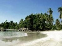 The beach of the Hotel ACAYA - Las Terrenas - Dominican Republic